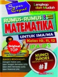 Super Cepat Rumus-Rumus Matematika SMA/MA