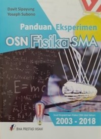 Panduan eksperimen OSN Fisika SMA