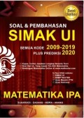Soal & pembahasan SIMA UI Matematika IPA