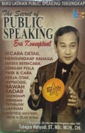 The secret of public speaking era konseptual